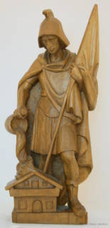 Sv. Florián (dřevořezba) 53 cm