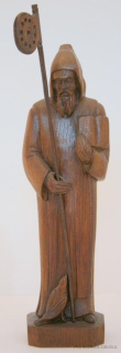 Sv. Benedikt (dřevořezba) 33 cm