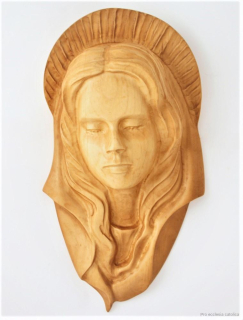 Panna Maria (dřevořezba) 37 cm