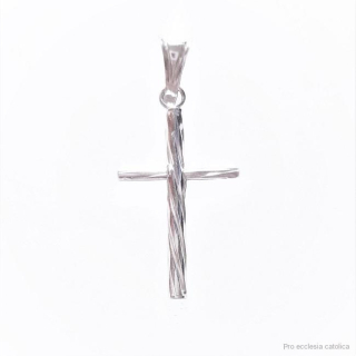 Křížek (stříbro) 3 cm kroucený