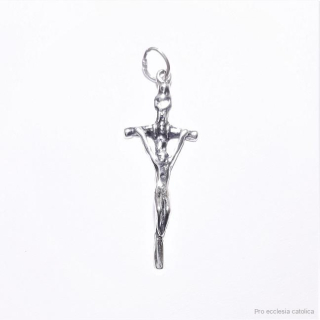Křížek (stříbro) 3,5 cm Jan Pavel II.  