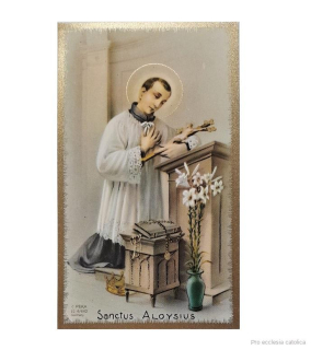 Svatý Alois (papírový obrázek)