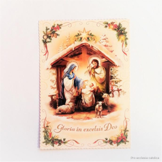 Vánoční pohlednice Gloria