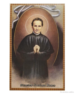 Svatý Jan Bosco (papírový obrázek)
