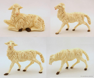 Doplňující postavy do betléma - ovce (20-24 cm)