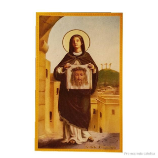 Svatá Veronika (papírový obrázek)