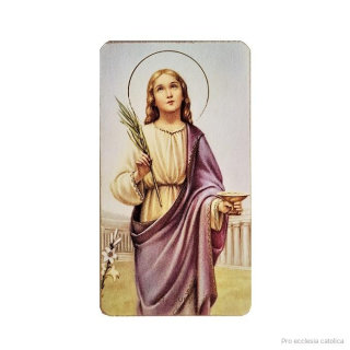 Svatá Lucie (papírový obrázek)