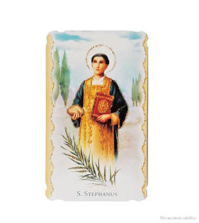 Svatý Štefan (papírový obrázek zdobený)