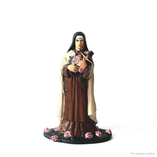 Svatá Terezie (cínová soška) 6,5 cm