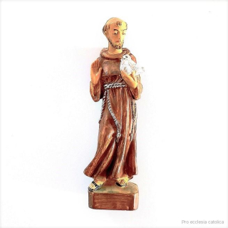 Svatý František (nerozbitná soška) 10,5 cm