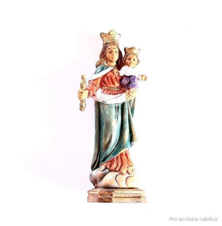 Panna Maria Královna nebes (nerozbitná soška) 10 cm