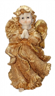 Anděl zlatý (25 cm)