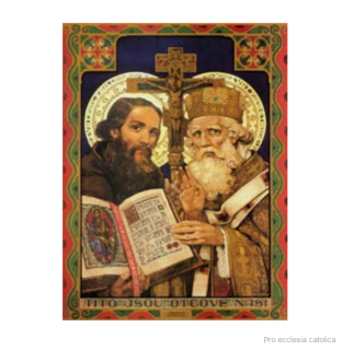 Svatý Cyril a Metoděj (na dřevěné destičce) různé velikosti