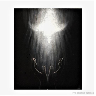 Obraz na sametu - Duch svatý