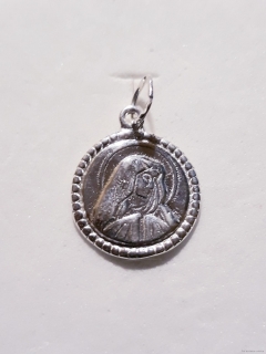 Medailka Panny Marie (stříbro)