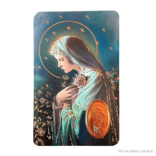 Panna Maria Rosa Mystica (laminovaný obrázek)
