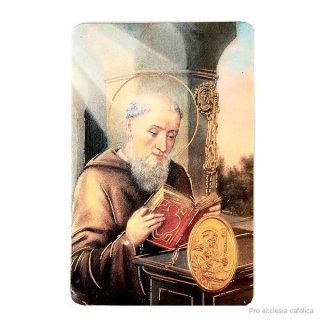 Svatý Benedikt (laminovaný obrázek)