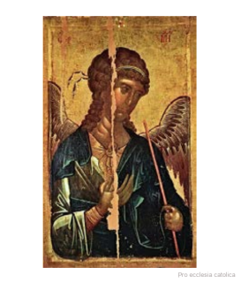 Archanděl Michael - byzantská ikona (na dřevěné destičce) různé velikosti