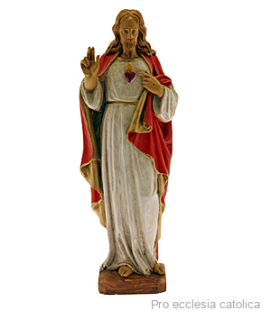 Ježíš - Nejsvětější Srdce Ježíšovo (26 cm)
