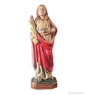 Svatá Lucie (nerozbitná soška) 15 cm