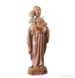Svatý Josef (nerozbitná soška) 15 cm