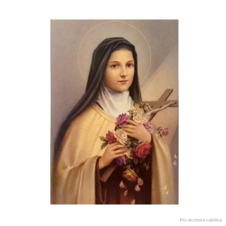 Svatá Terezie z Lisieux (pohlednice)