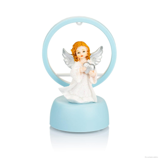 Anděl strážný lampička (modrá)