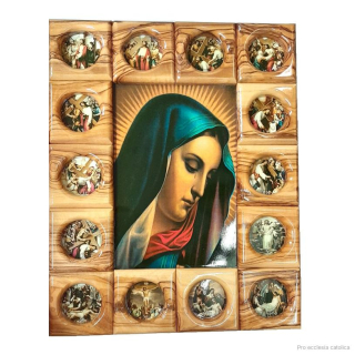 Obraz Panny Marie Bolestné - Křížová cesta