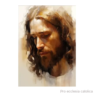 Ježíš Kristus (obraz na plátně) 20x30 cm