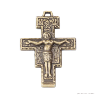 Křížek (bižuterie) 4 cm pravoslavný