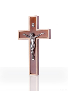Kříž dvoubarevný 30 cm