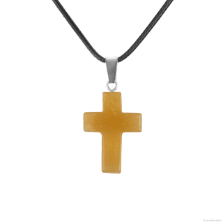 Křížek Aventurin žlutý