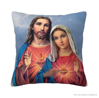 Povlak na polštář - Maria a Ježíš