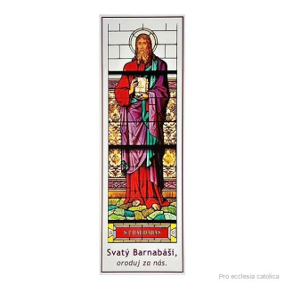 Svatý Barnabáš (záložka s modlitbou)