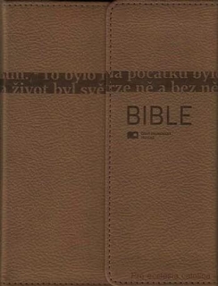 Bible (ČEP DT) - malý formát s magnetickou klopou, hnědá